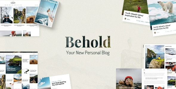 Behold – Personal Blog WordPress Theme