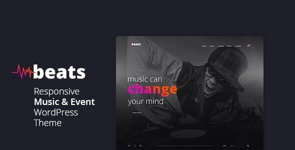 Beats – Responsive Music & Event WordPress Theme